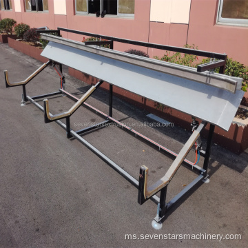 PVC Gusset Panel Penyemperitan Mesin Line Plate